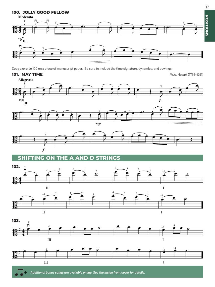 Essential Technique for Strings – Viola Book 3 with Online Resources - sample page 2