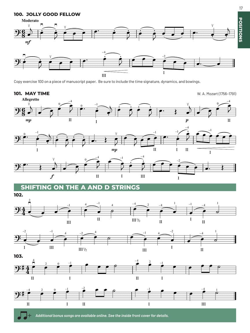 Essential Technique for Strings – Double Bass Book 3 with Online Resources - sample page 2