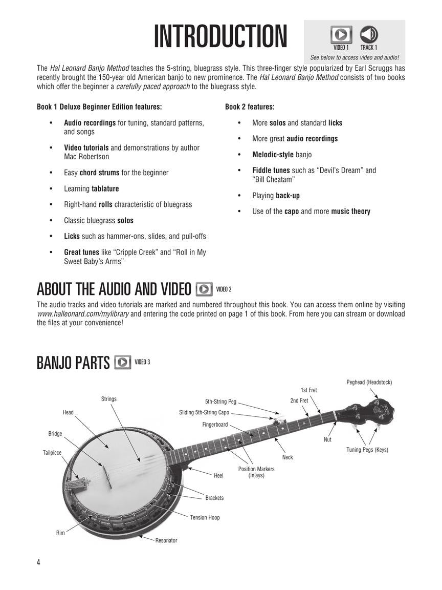 Hal Leonard Banjo Method Book 1 – Deluxe Beginner Edition - sample page 3