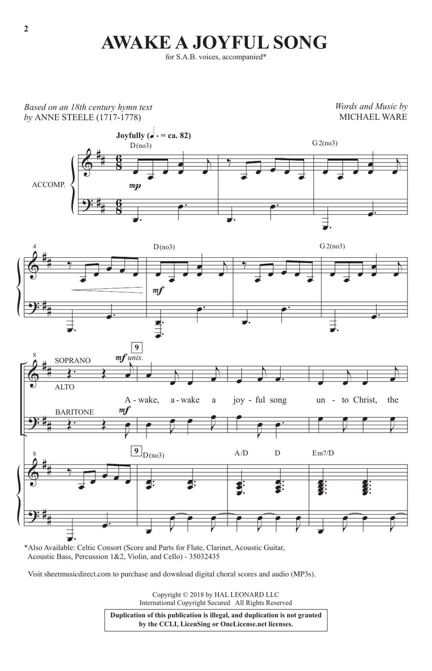 Simple Songs for Slim Sundays, Volume 2 - sample page 3