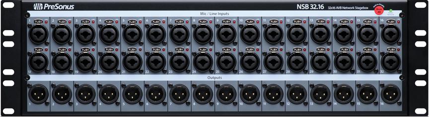 NSB32.16 32-Channel AVB Networked Stage Box - sample page 2