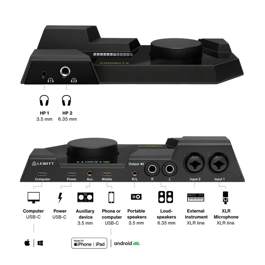 Connect 6 Audio Interface - sample page 2