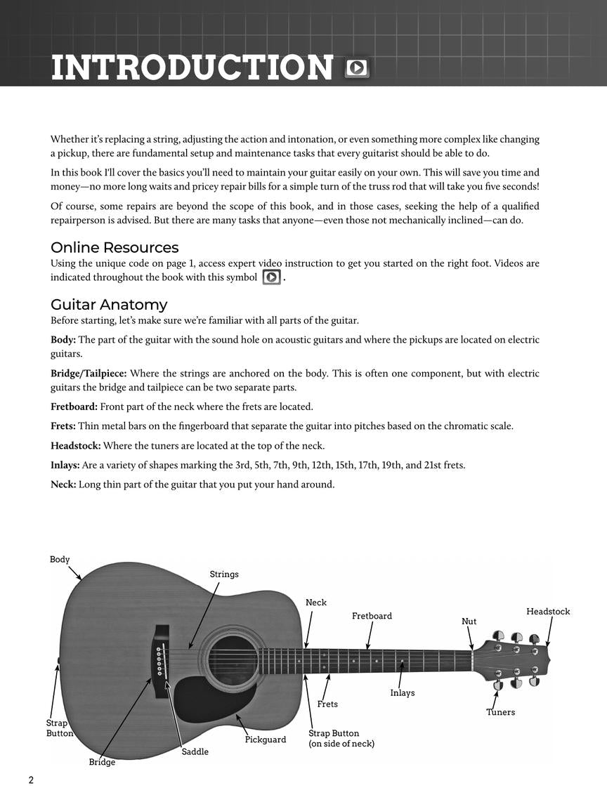 Do-It-Yourself Guitar Setup & Maintenance - sample page 3