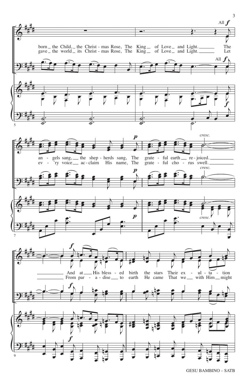 Gesu Bambino - sample page 3