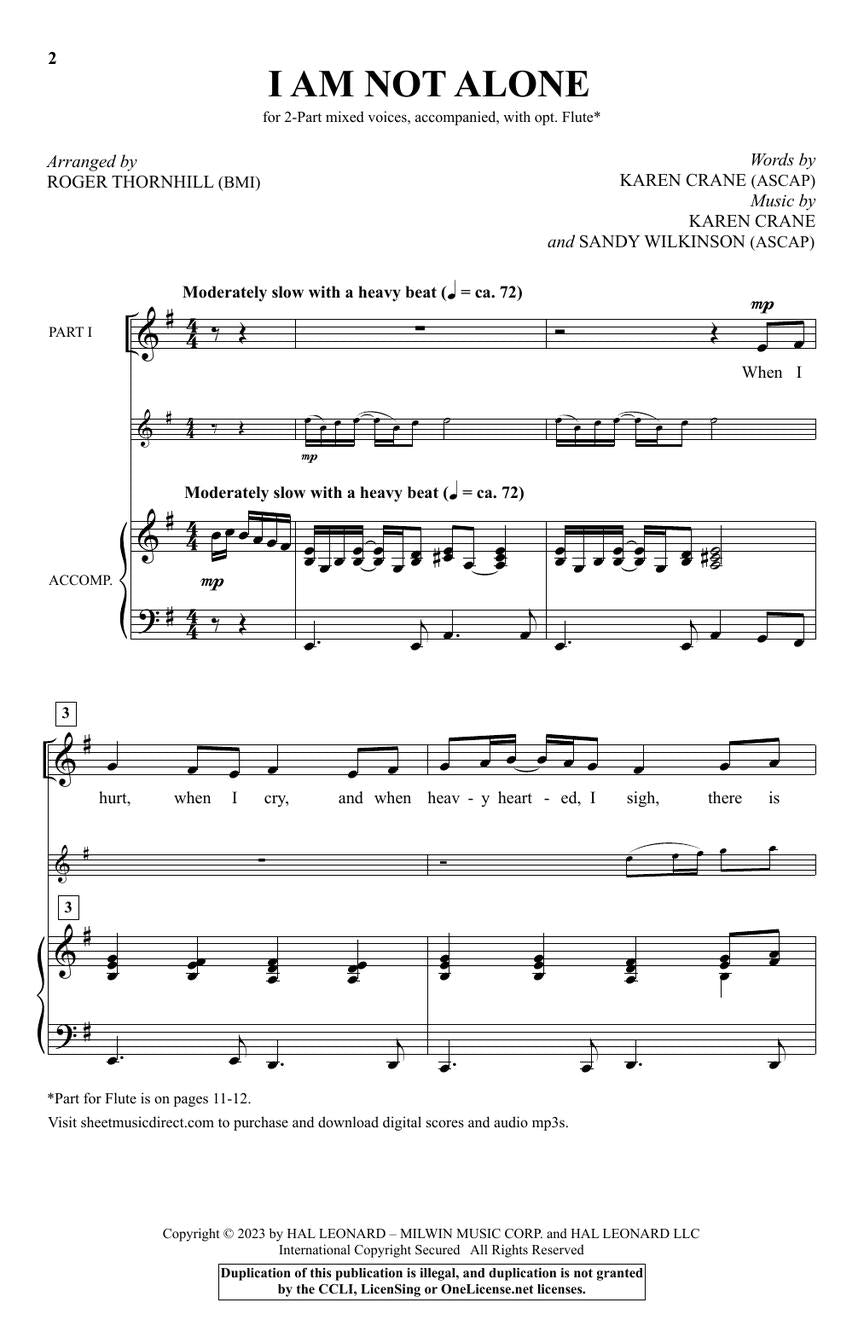 I Am Not Alone - sample page 2
