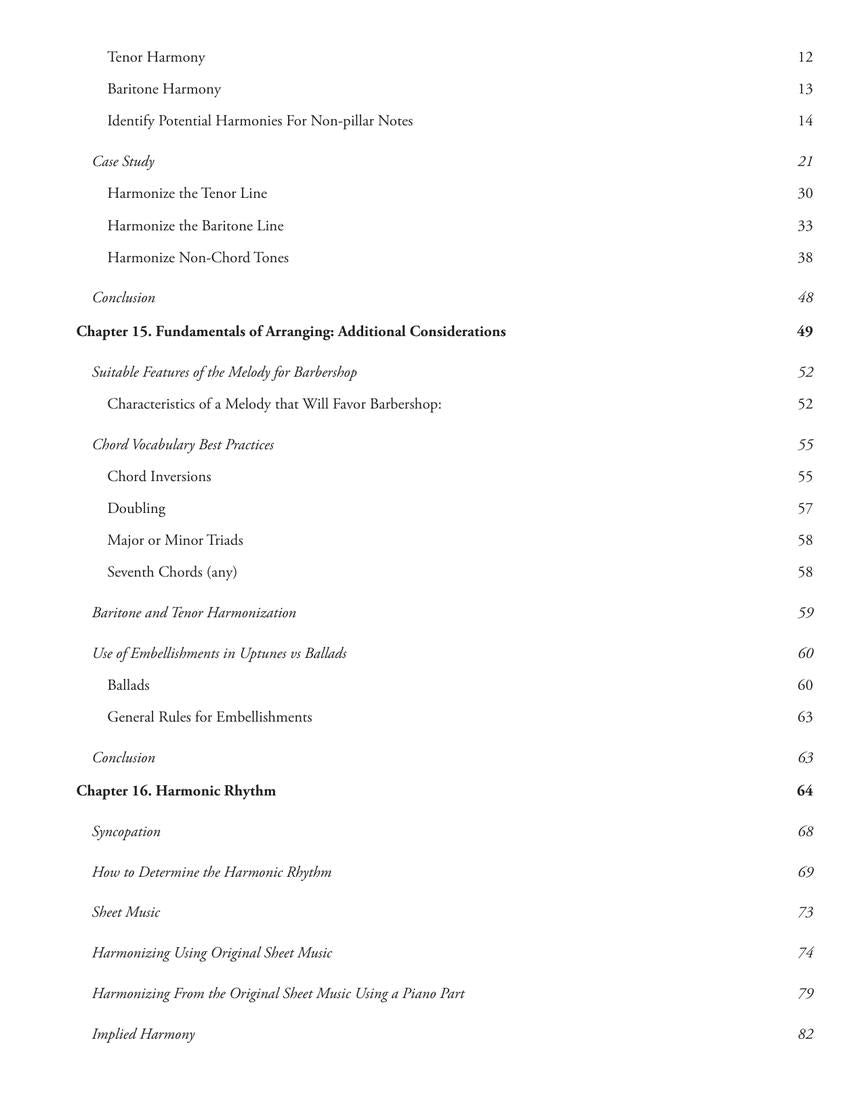 Arranging Barbershop - sample page 3