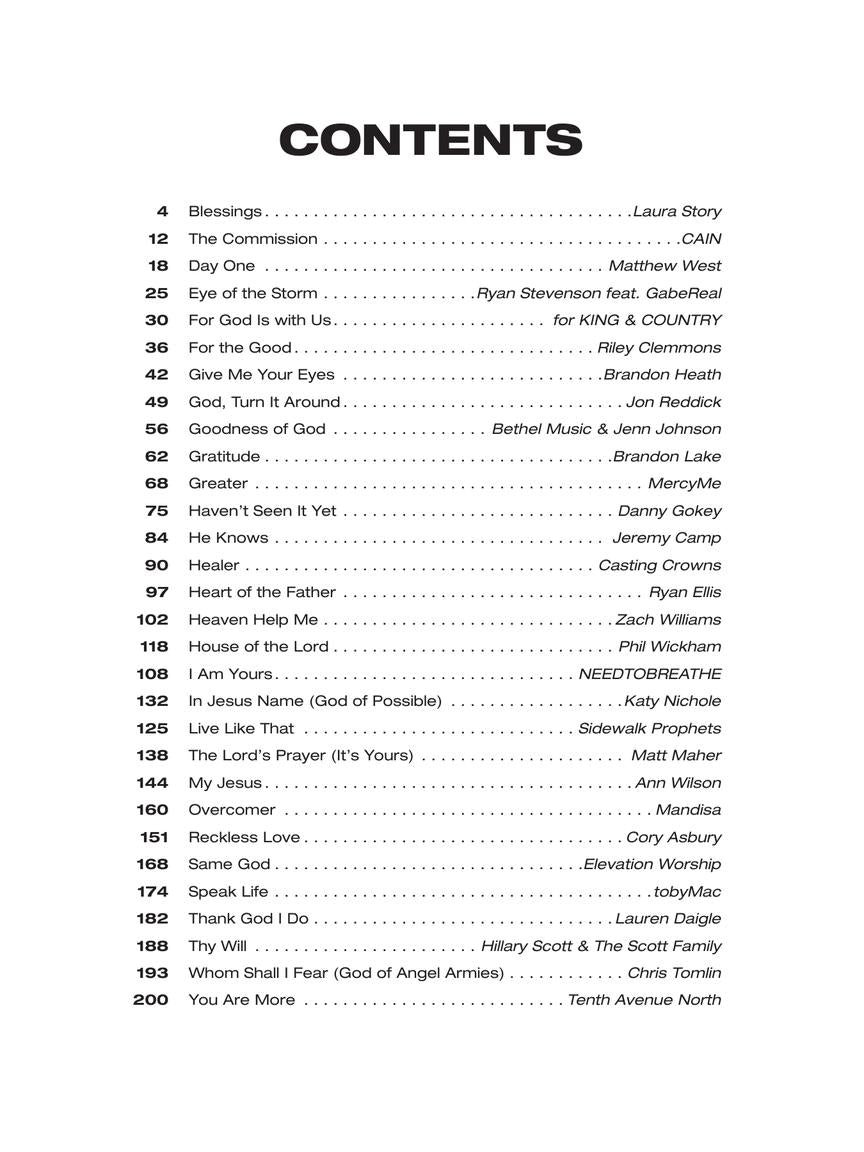 Christian Chart Hits – 2nd Edition - sample page 2
