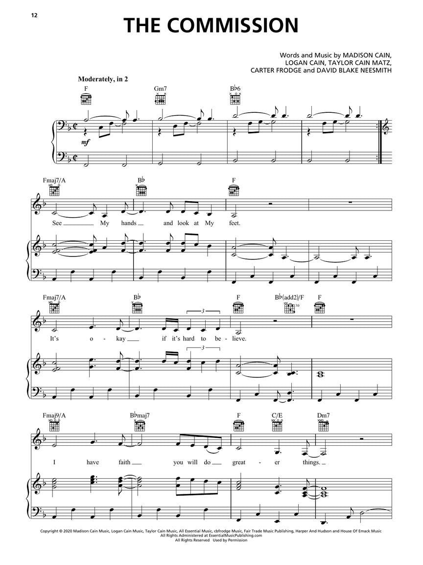 Christian Chart Hits – 2nd Edition - sample page 4