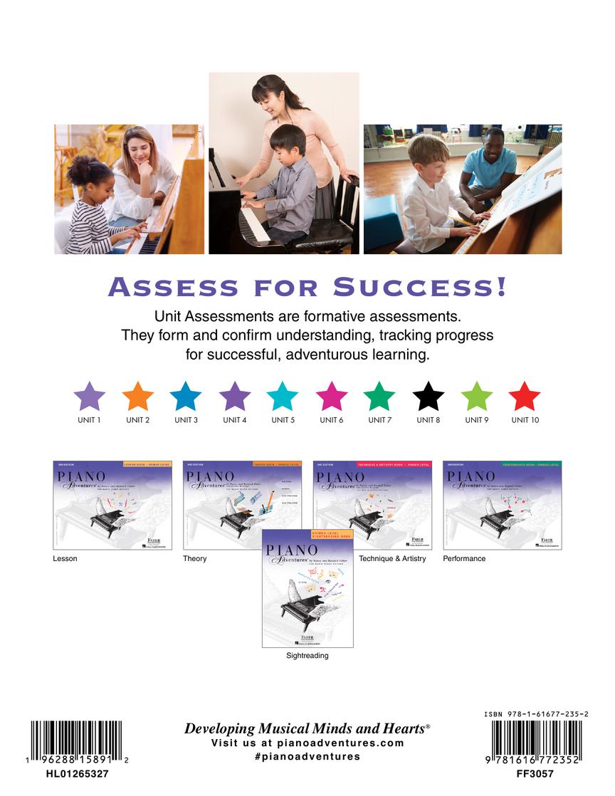 Primer Level Unit Assessments Teacher Handbook - sample page 9