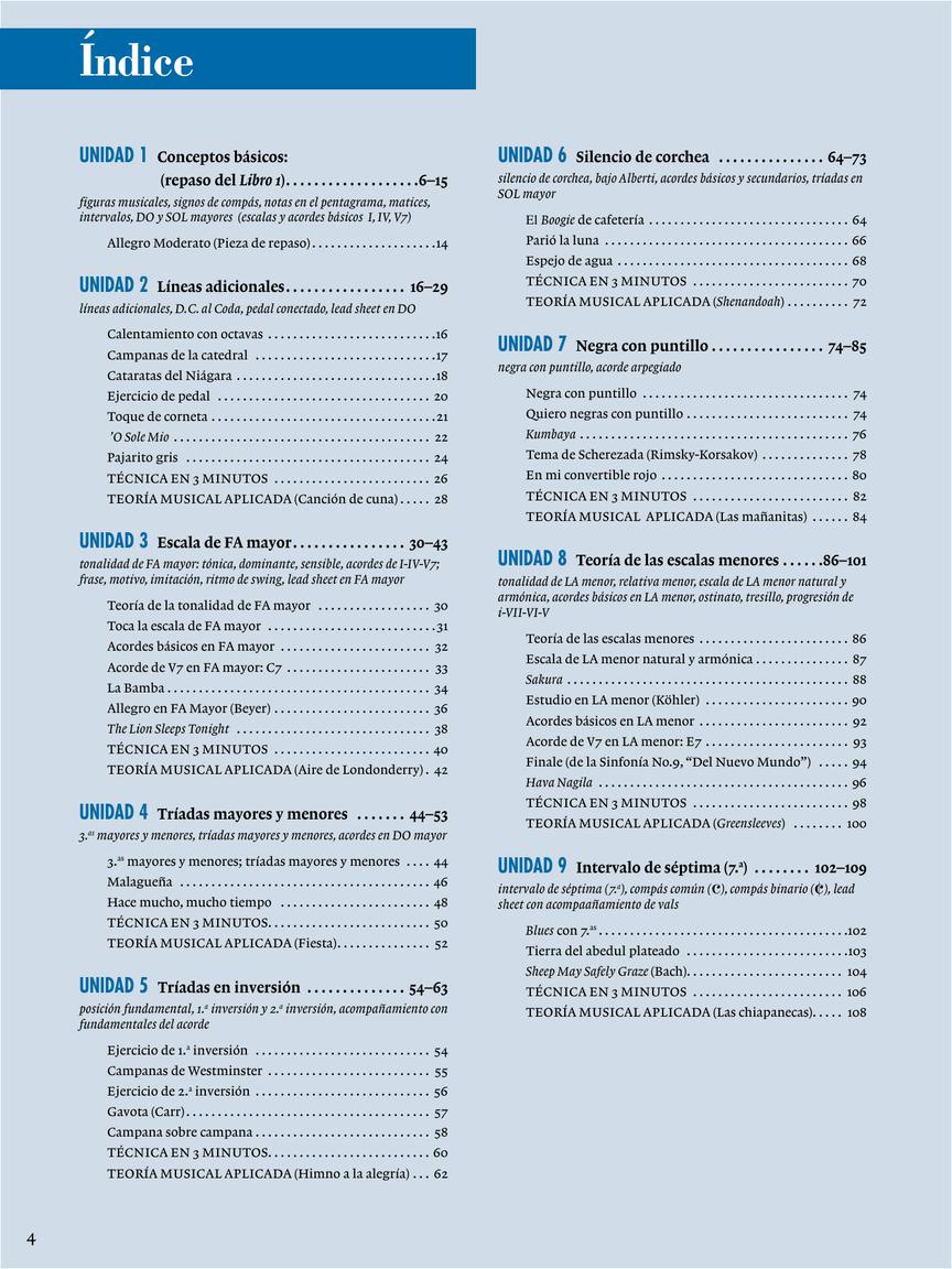 Adultos Piano Adventures Libro 2 - sample page 2