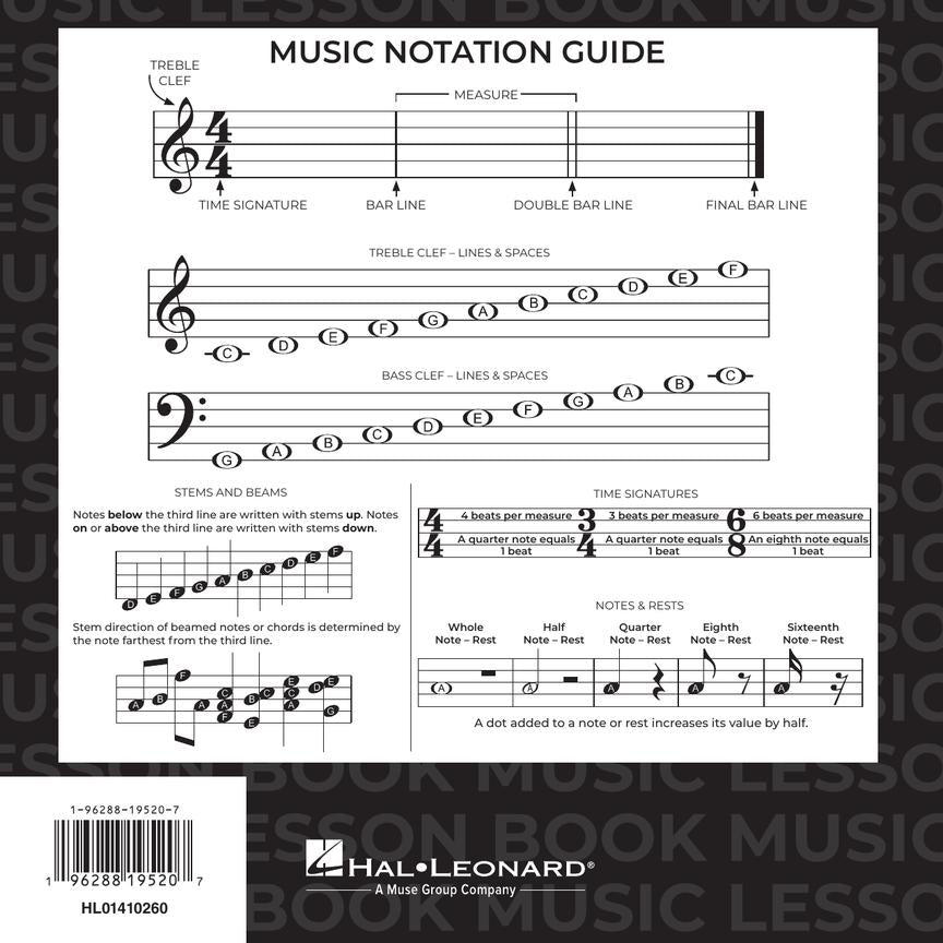 Music Lesson Book - sample page 4
