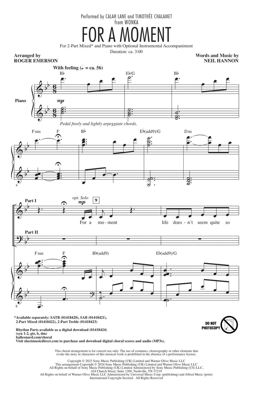 For a Moment - sample page 2