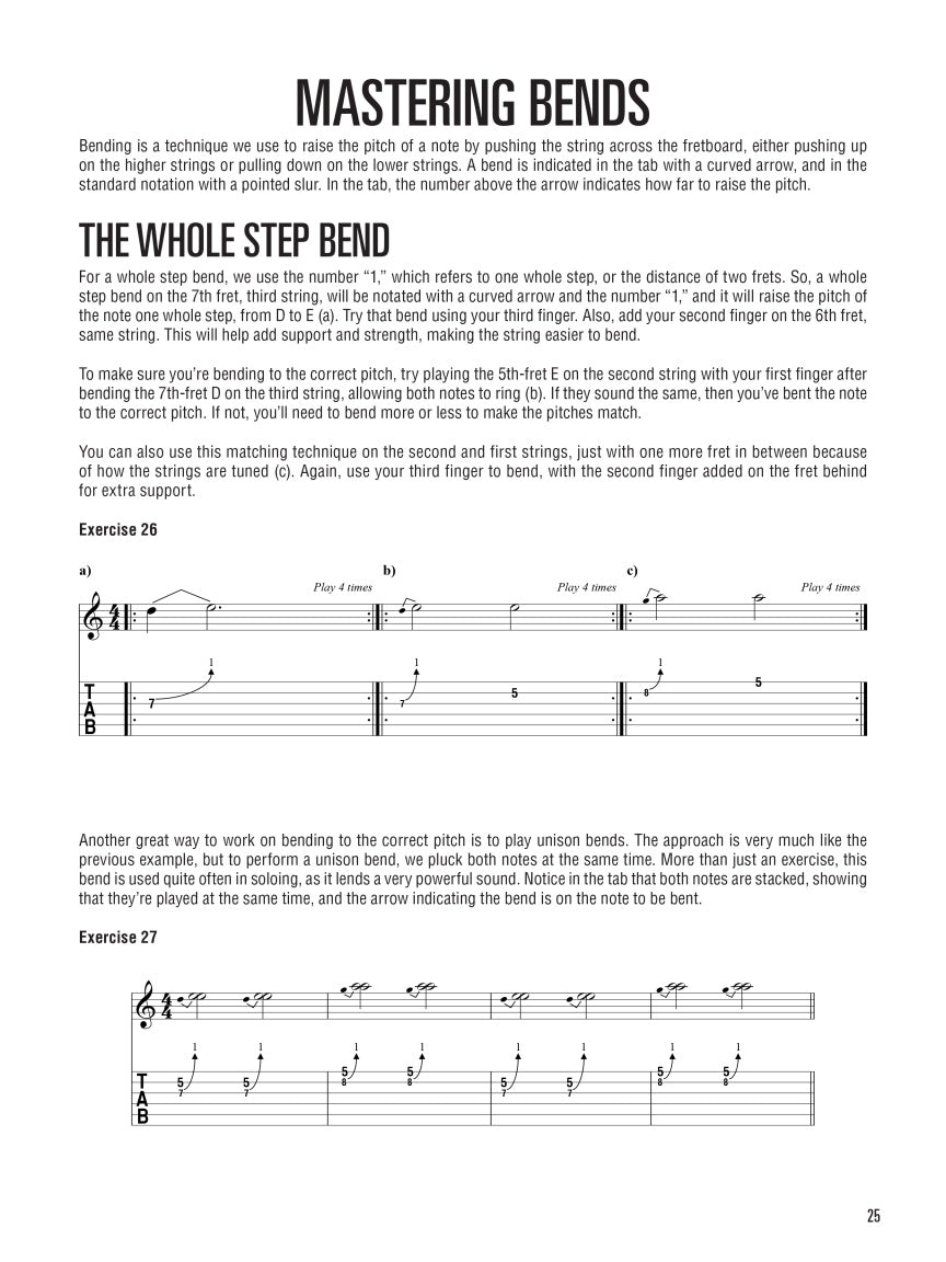 Hal Leonard Guitar Soloing Method - sample page 4