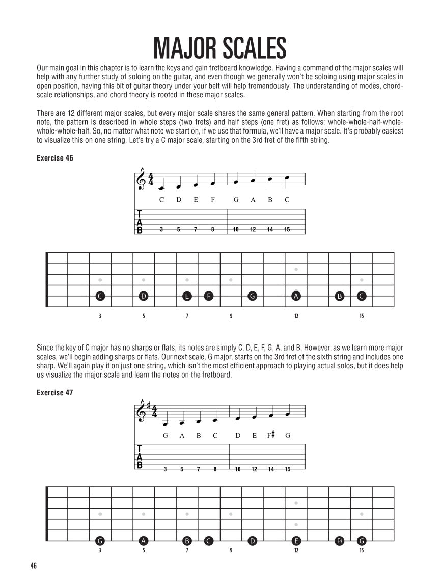 Hal Leonard Guitar Soloing Method - sample page 5