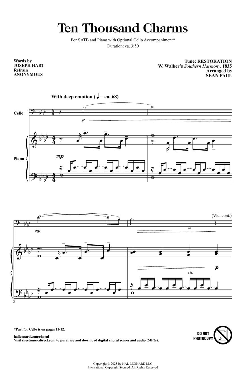 Ten Thousand Charms - sample page 2