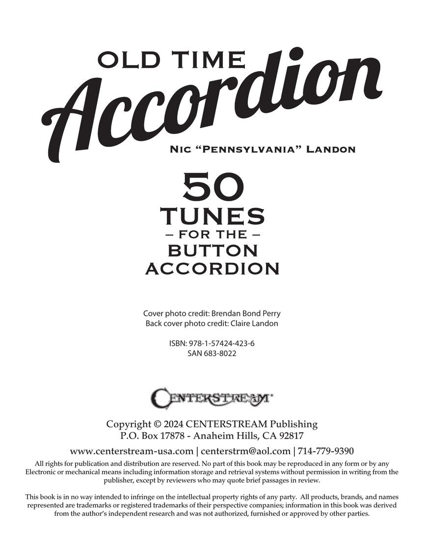 Old Time Accordion - sample page 2