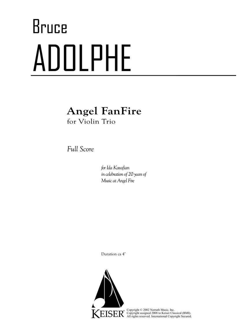 Angel Fanfire (Score and Parts) - sample page 1