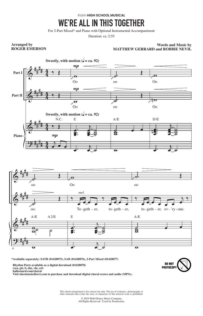 We're All in This Together - sample page 2