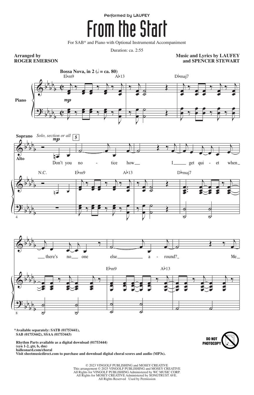 From the Start - sample page 2