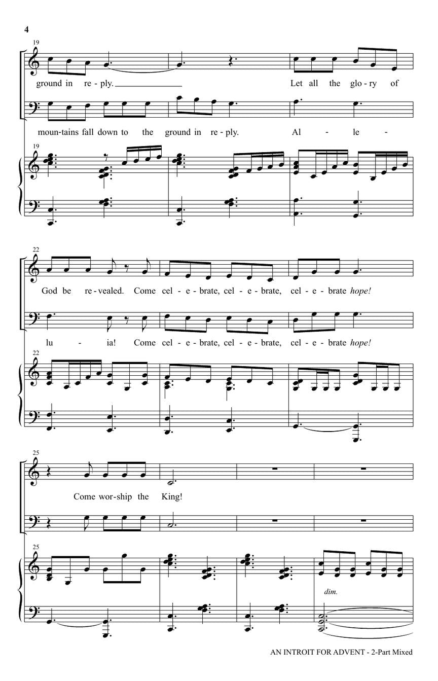 An Introit For Advent - sample page 3