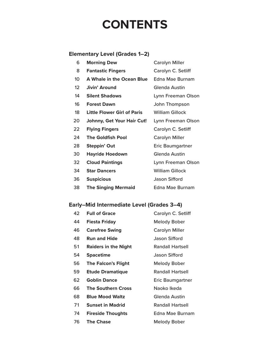 The Willis Student Recital Collection - sample page 2