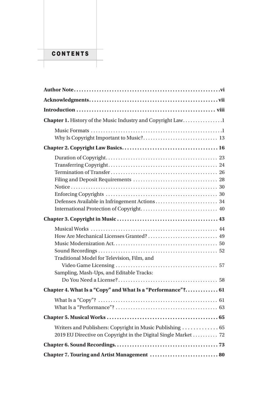 Music Law in the Digital Age – 4th Edition - sample page 2