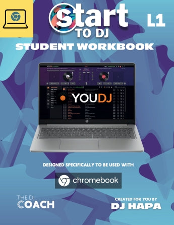 Product Cover for Start to DJ – Workbook Level 1