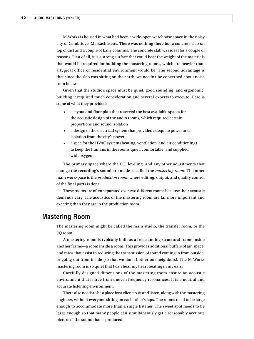 Audio Mastering – Essential Practices – 2nd Edition - sample page 10