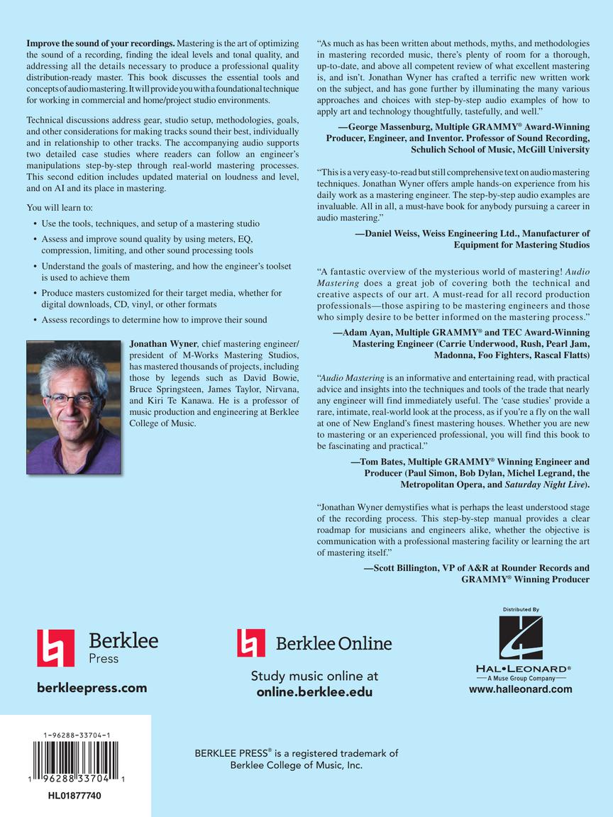 Audio Mastering – Essential Practices – 2nd Edition - sample page 12