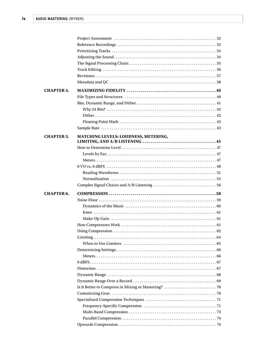 Audio Mastering – Essential Practices – 2nd Edition - sample page 3
