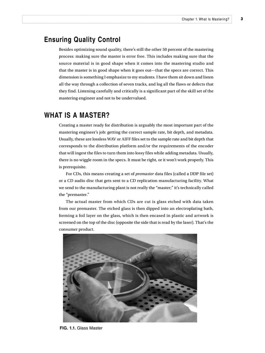 Audio Mastering – Essential Practices – 2nd Edition - sample page 8