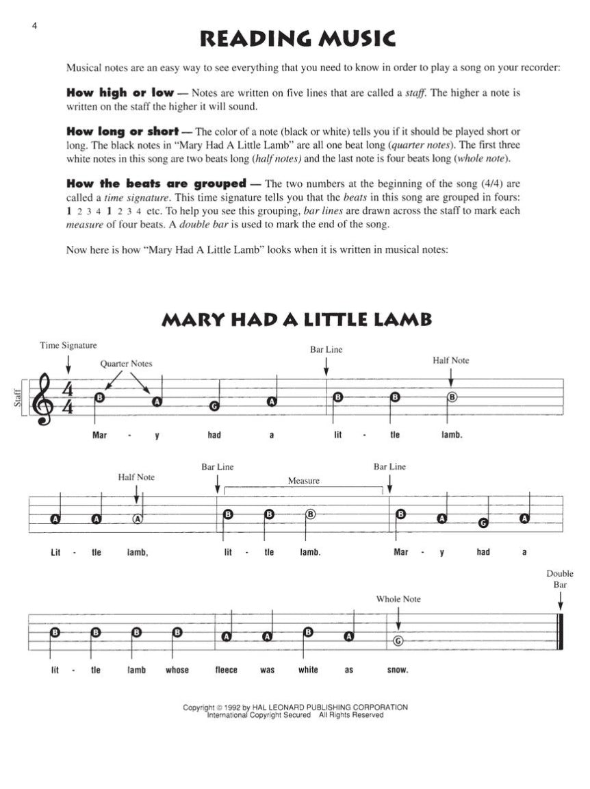 Christmas Hits – Recorder Fun! - sample page 4