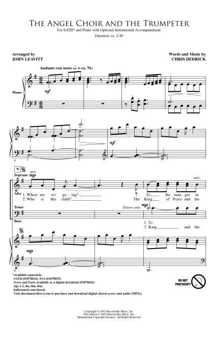 The Angel Choir and the Trumpeter - sample page 2