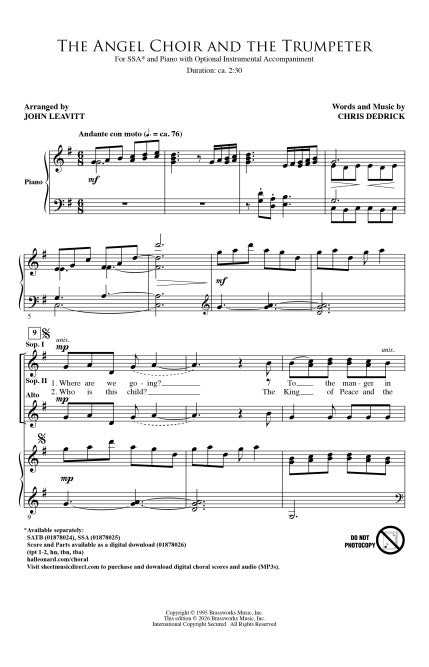 The Angel Choir and the Trumpeter - sample page 2