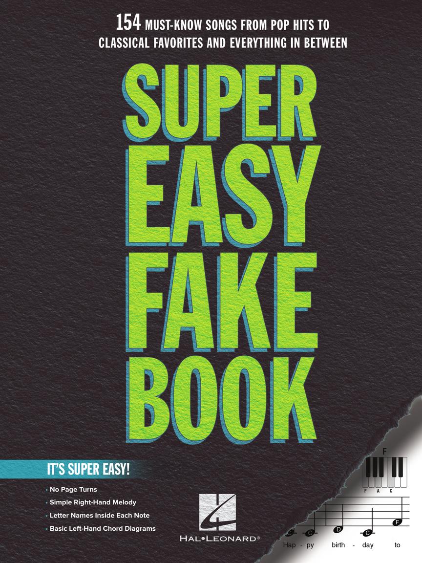 Super Easy Fake Book - sample page 1