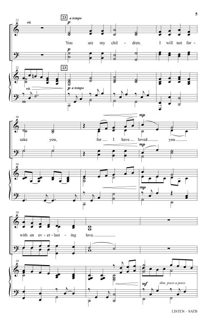 Listen - sample page 3