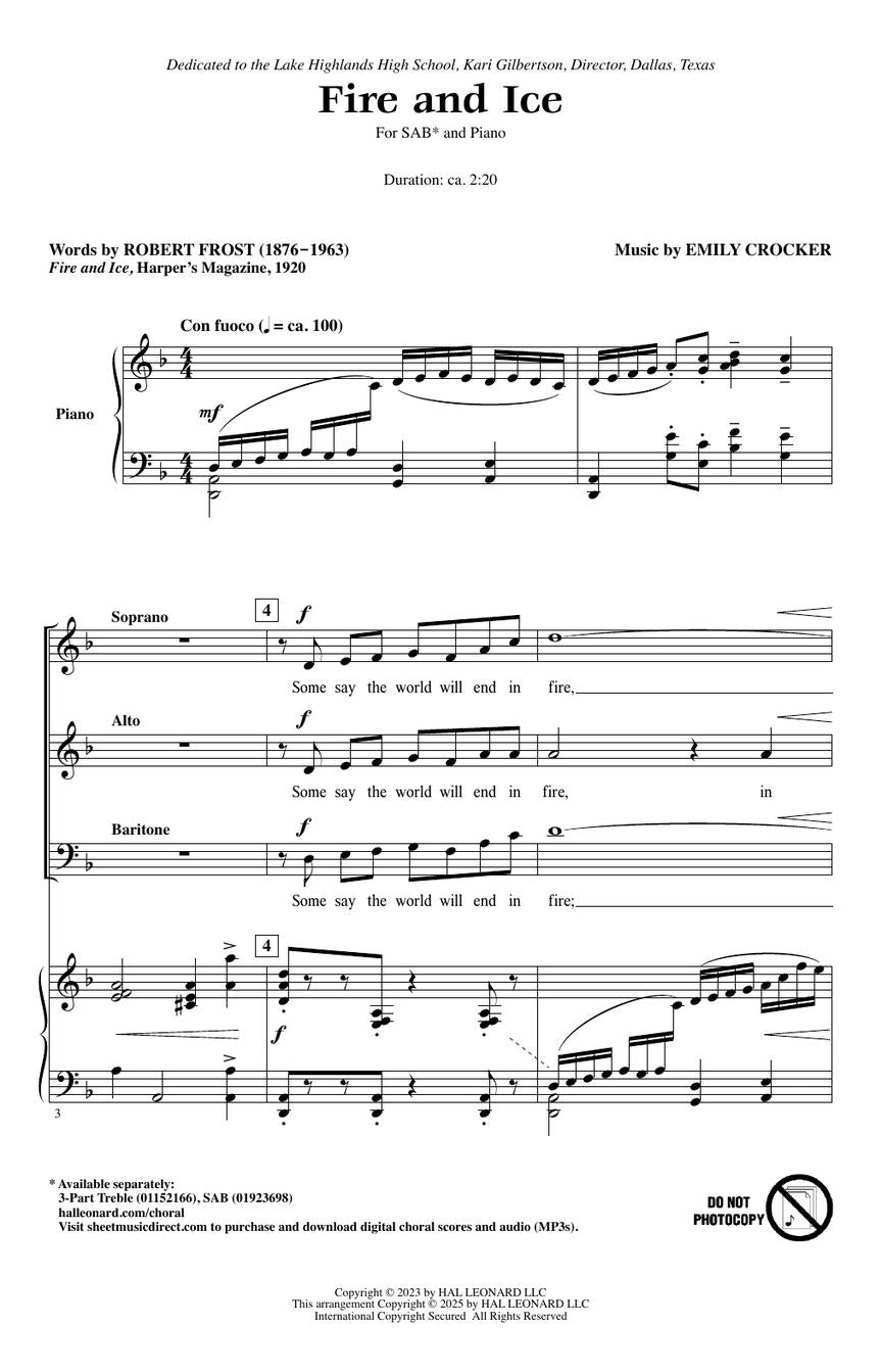 Fire and Ice - sample page 2