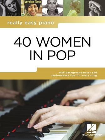 Product Cover for Really Easy Piano: 40 Women in Pop