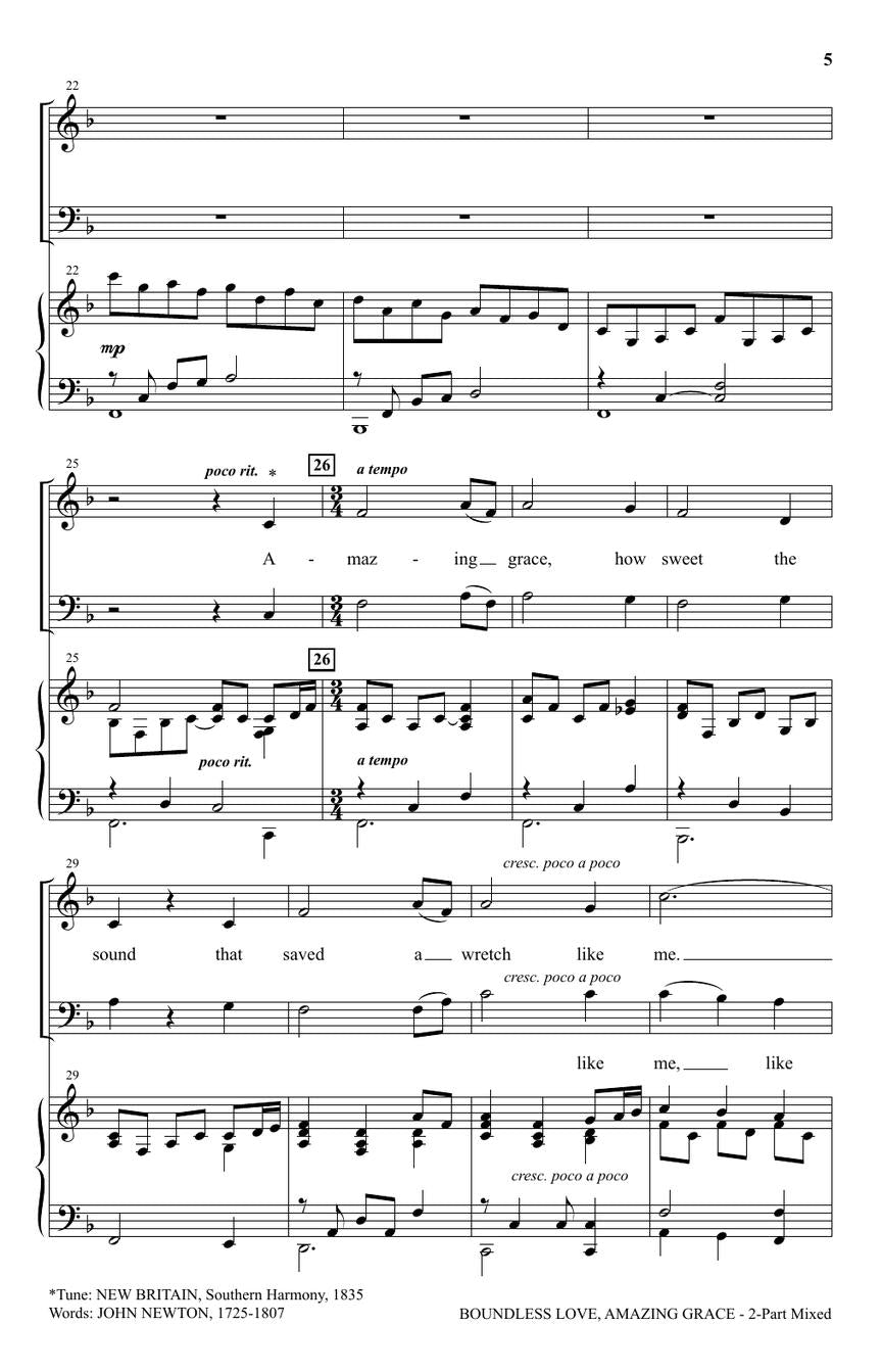 Boundless Love, Amazing Grace - sample page 3