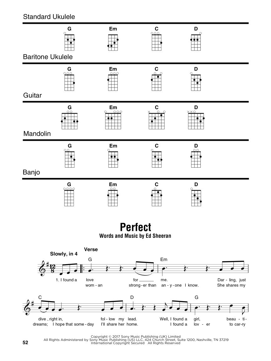 Easy Songs to Strum - sample page 5