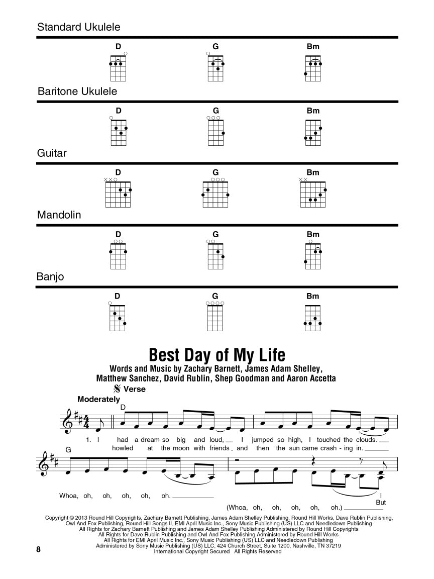Easy Songs to Strum - sample page 4