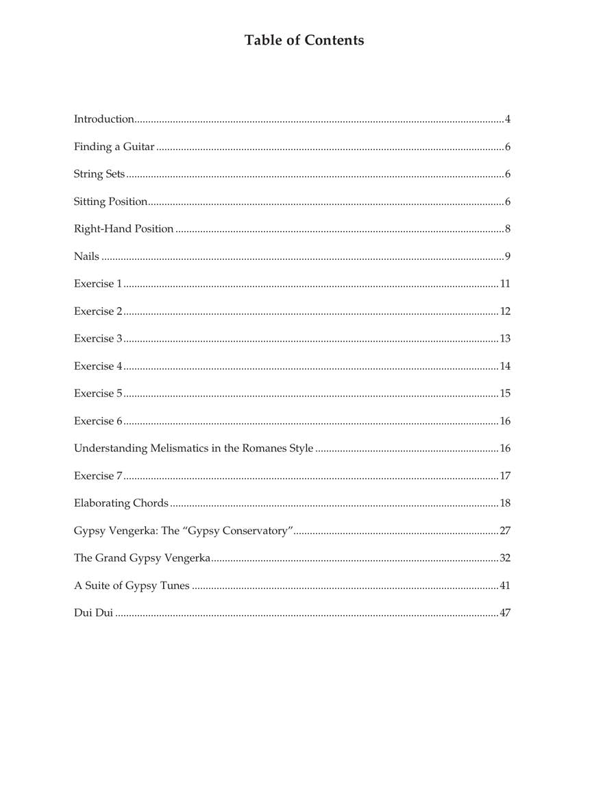 The Kolpakov Method for Russian Gypsy Guitar - sample page 2
