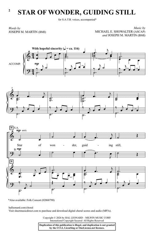 Star of Wonder, Guiding Still - sample page 2