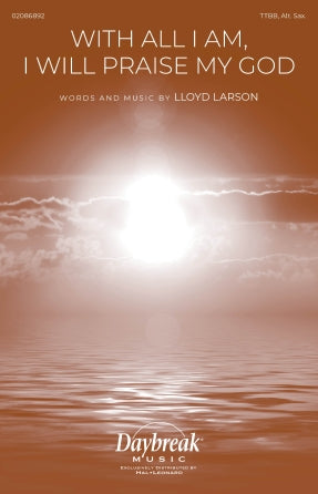 Product Cover for With All I Am I Will Praise My God