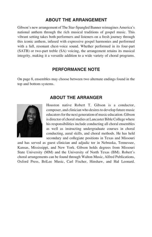 The Star-Spangled Banner - sample page 2