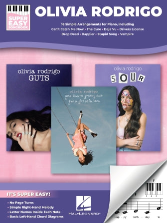 Product Cover for Olivia Rodrigo - Super Easy Songbook