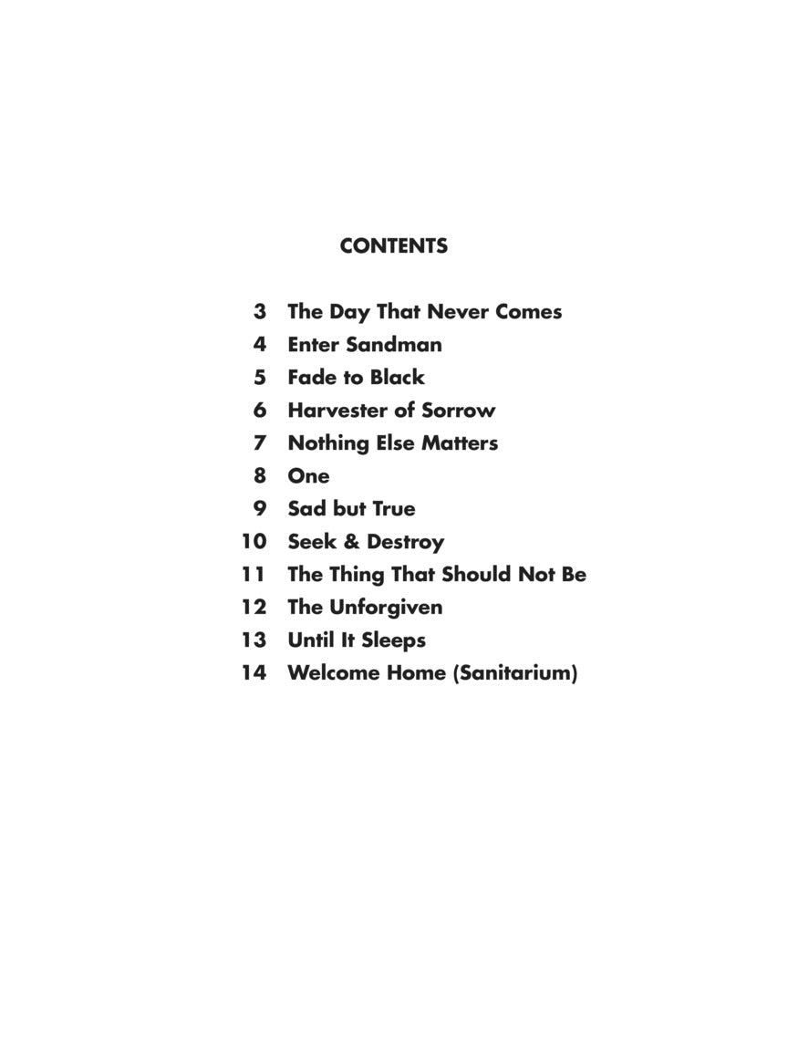 Best of Metallica for Viola - sample page 2