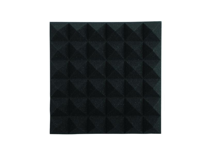 Four Pack of 2″-Thick Acoustic Foam Pyramid Panels 12″x12″ - sample page 2