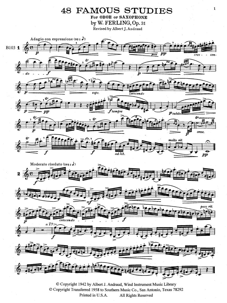 48 Famous Studies, (1st and 3rd Part) - sample page 2