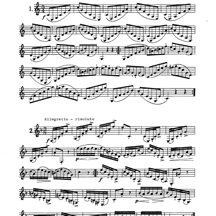 Advanced Studies - sample page 2